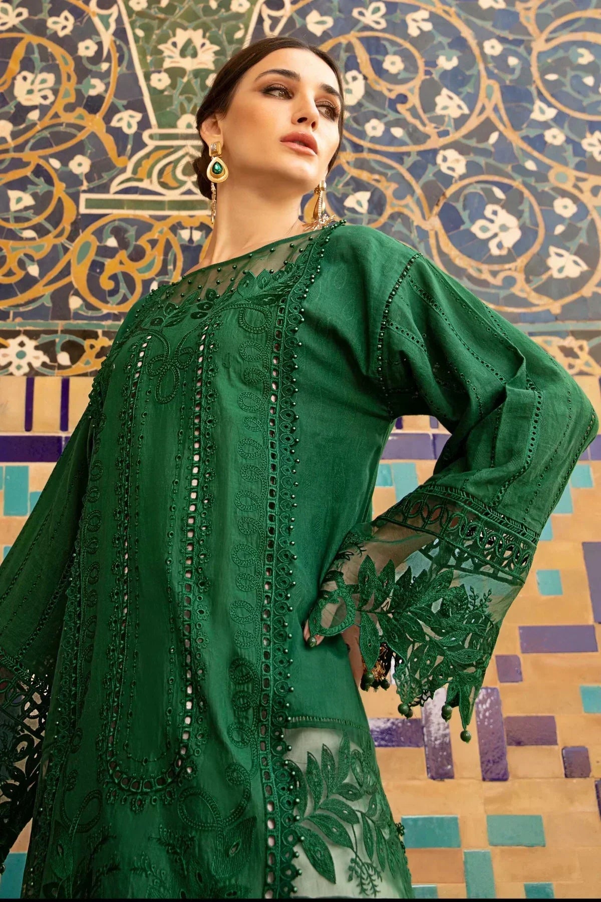 Maria B | Luxury Lawn | D-2310-B - House Of Anaya