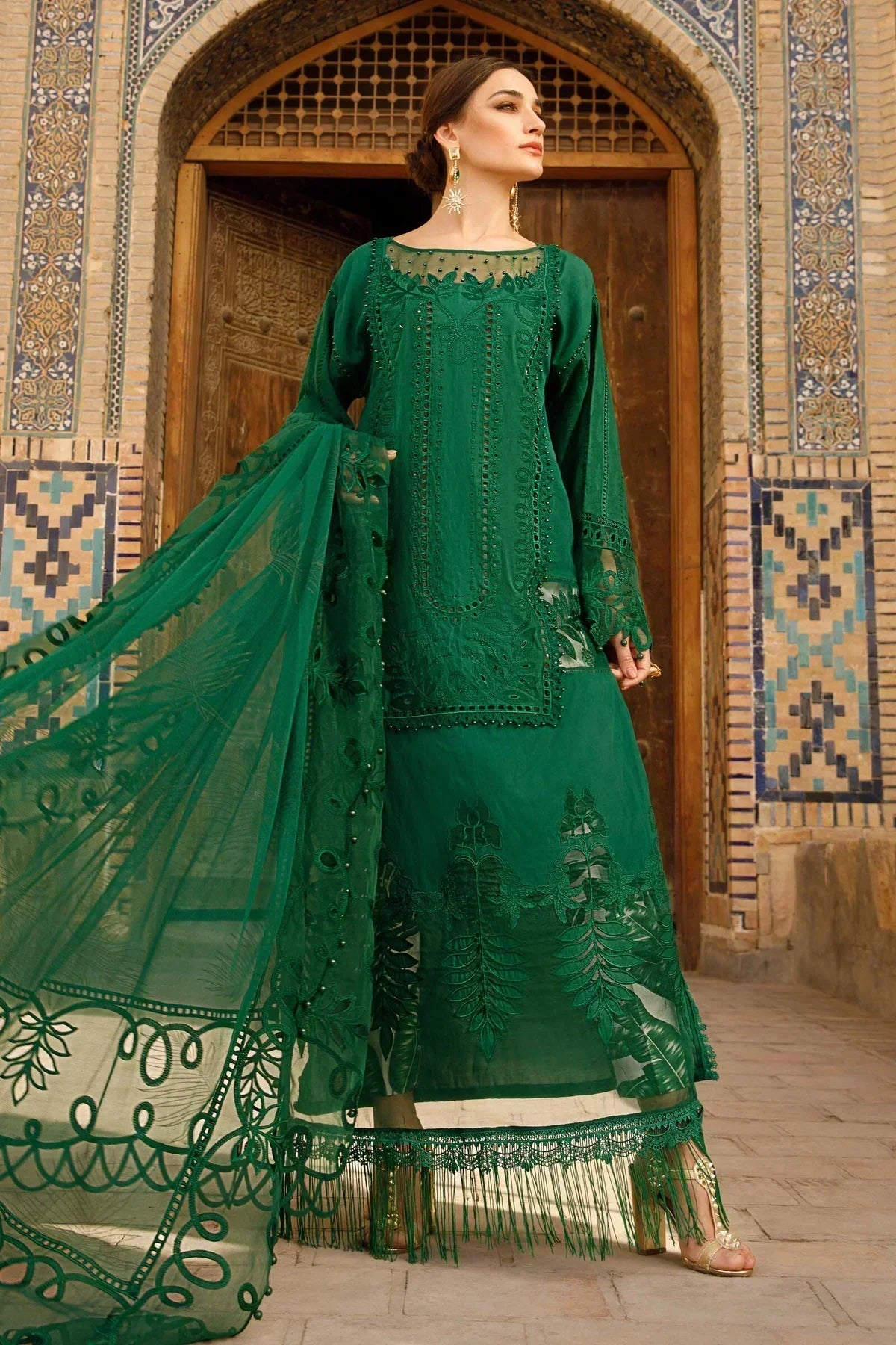 Maria B | Luxury Lawn | D-2310-B - House Of Anaya
