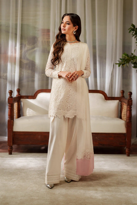 Iznik | Festive Formals | UE-532 Embroidered Chiffon