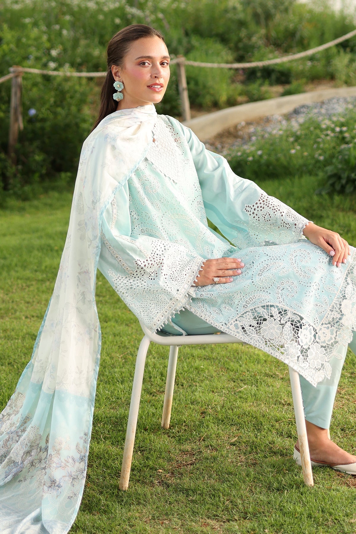 Baroque | Embroidered Lawn | SF-4242