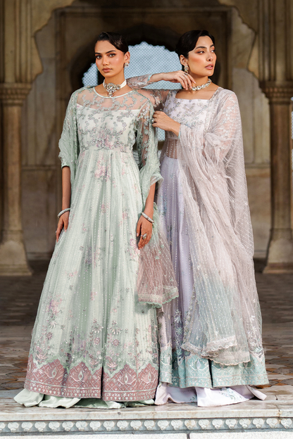 Iznik | Exclusive Formals | UE-552 Embroidered Net