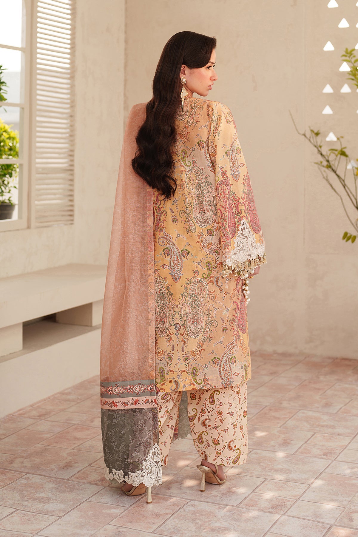 Baroque | Embroidered Lawn | SF-4403