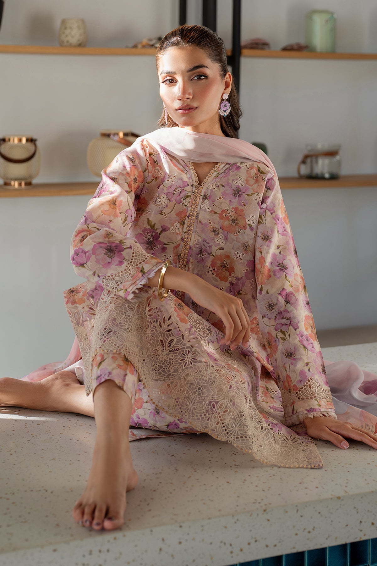 Baroque | Embroidered Lawn | SF-4099