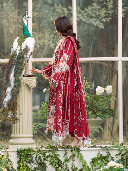 Bin Ilyas | Freesia Embroidered Lawn 25 | 103 - A
