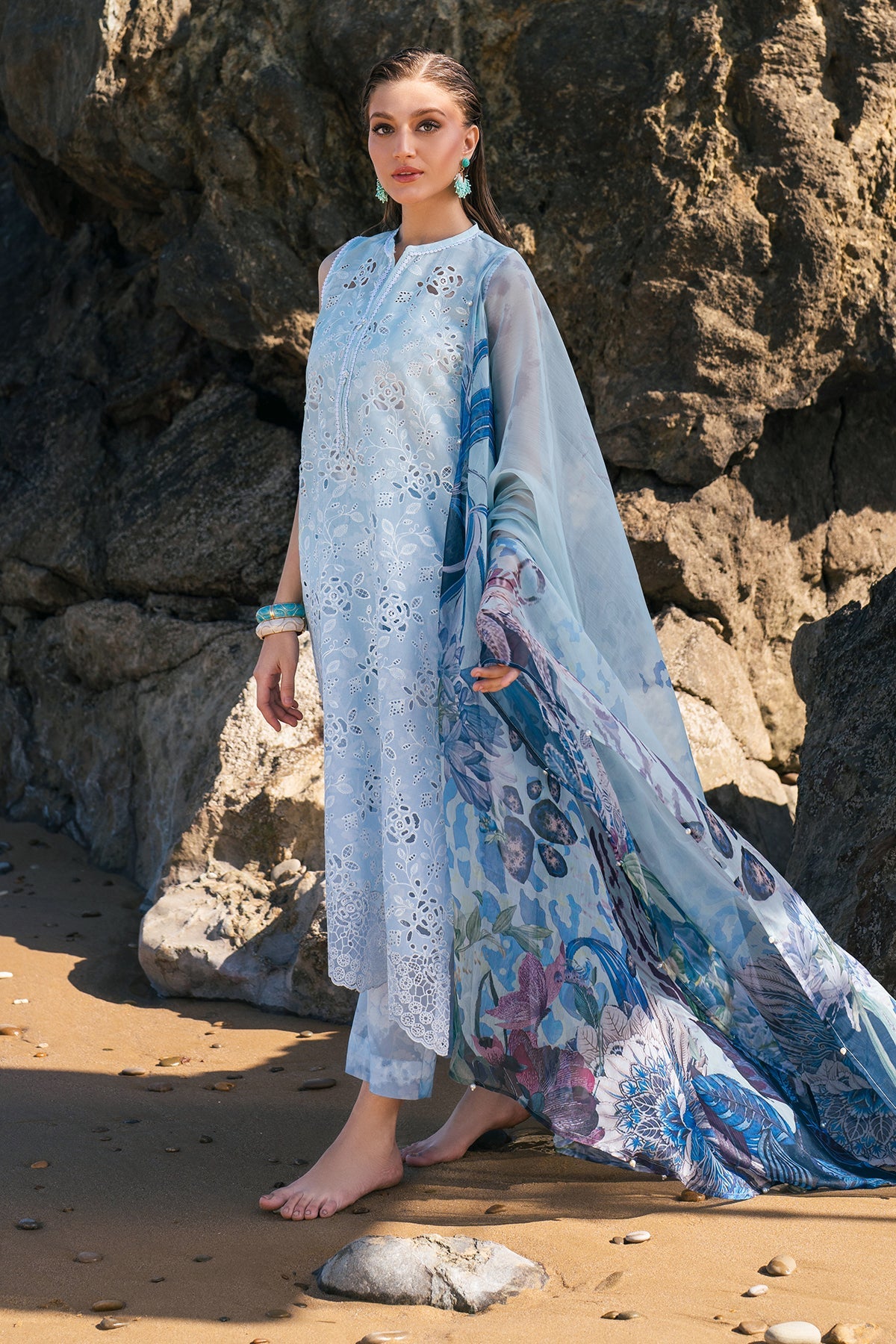 Baroque | Embroidered Lawn | SF-4109