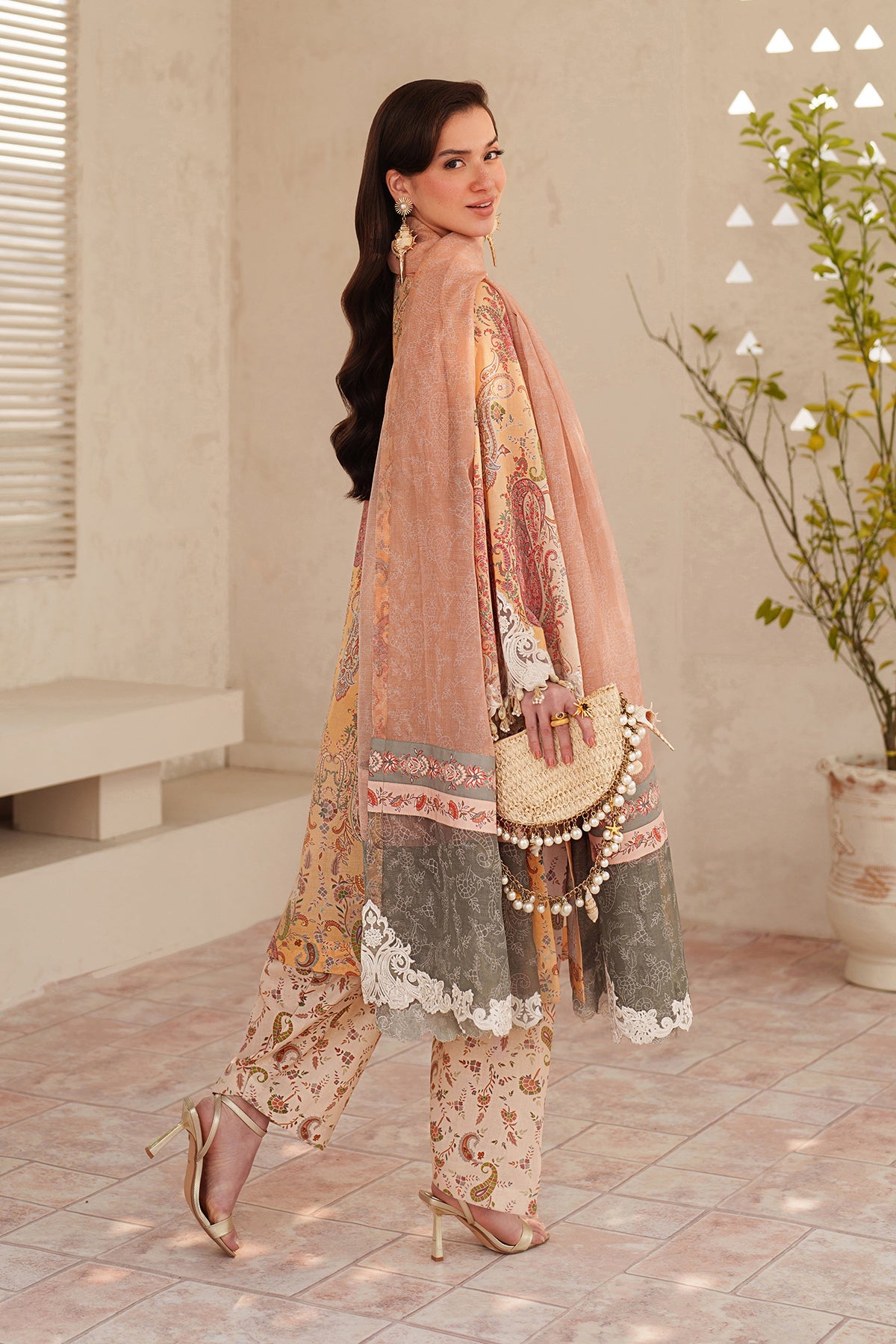 Baroque | Embroidered Lawn | SF-4403