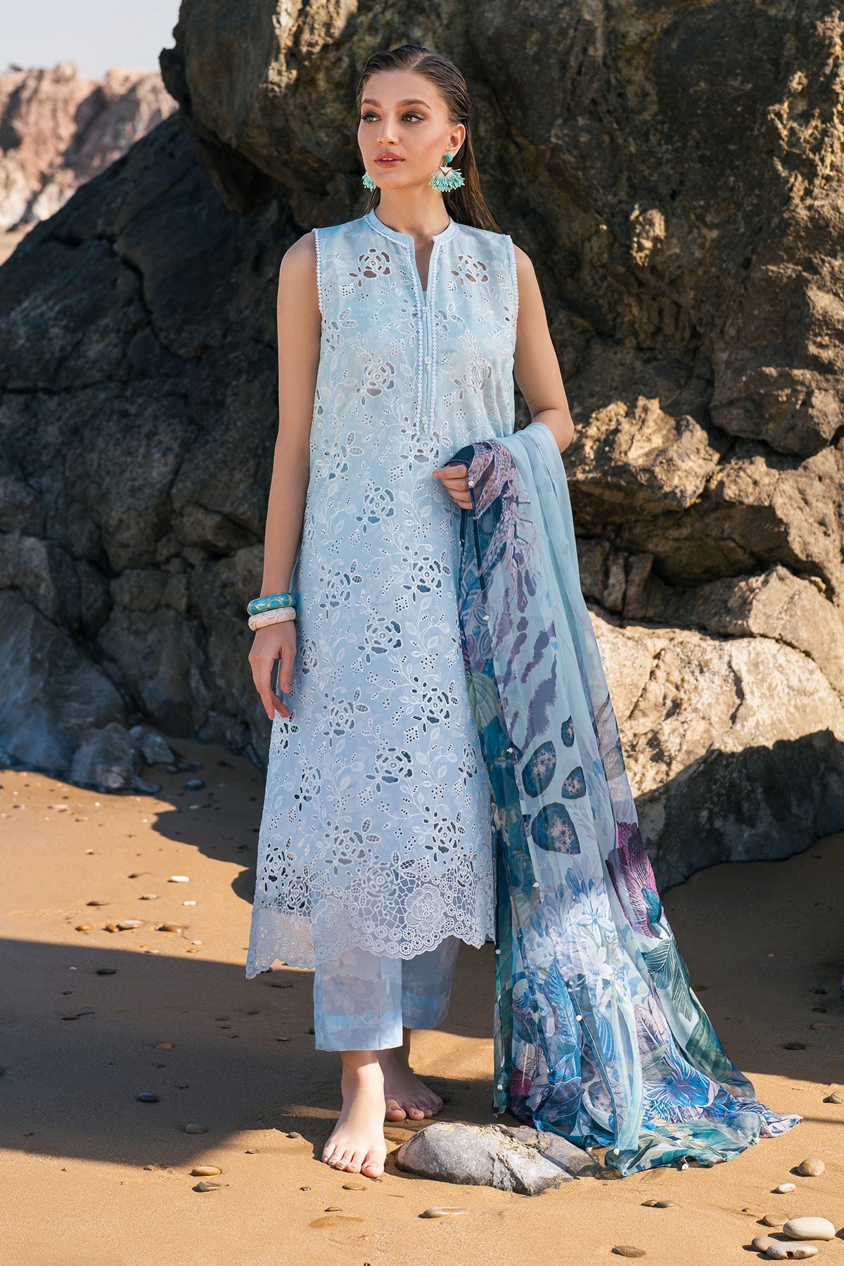 Baroque | Embroidered Lawn | SF-4109