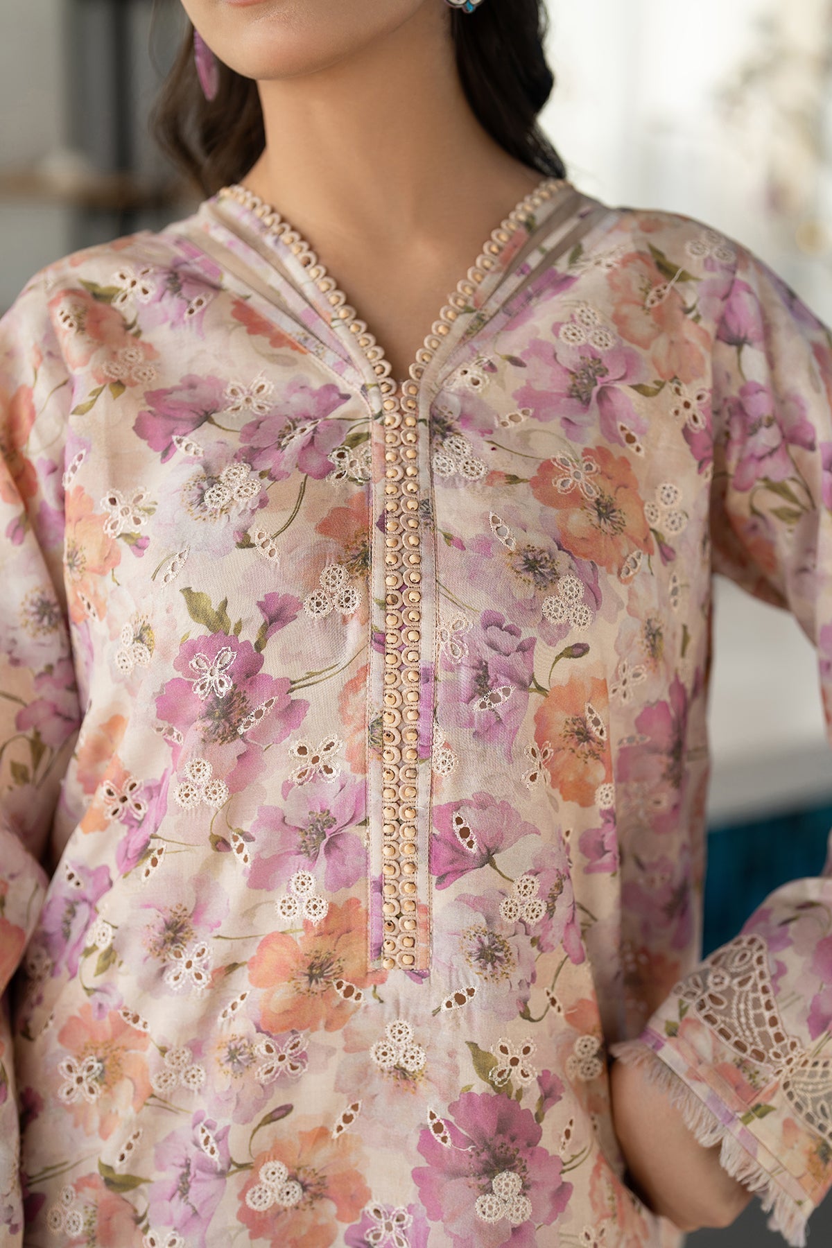 Baroque | Embroidered Lawn | SF-4099