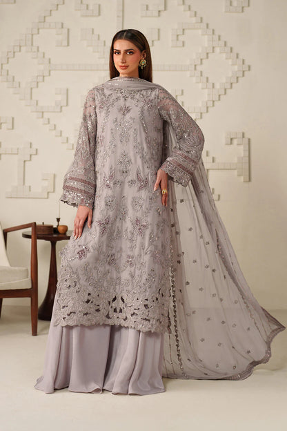 Iznik | Festive Formals | UE-618 Embroidered Chiffon