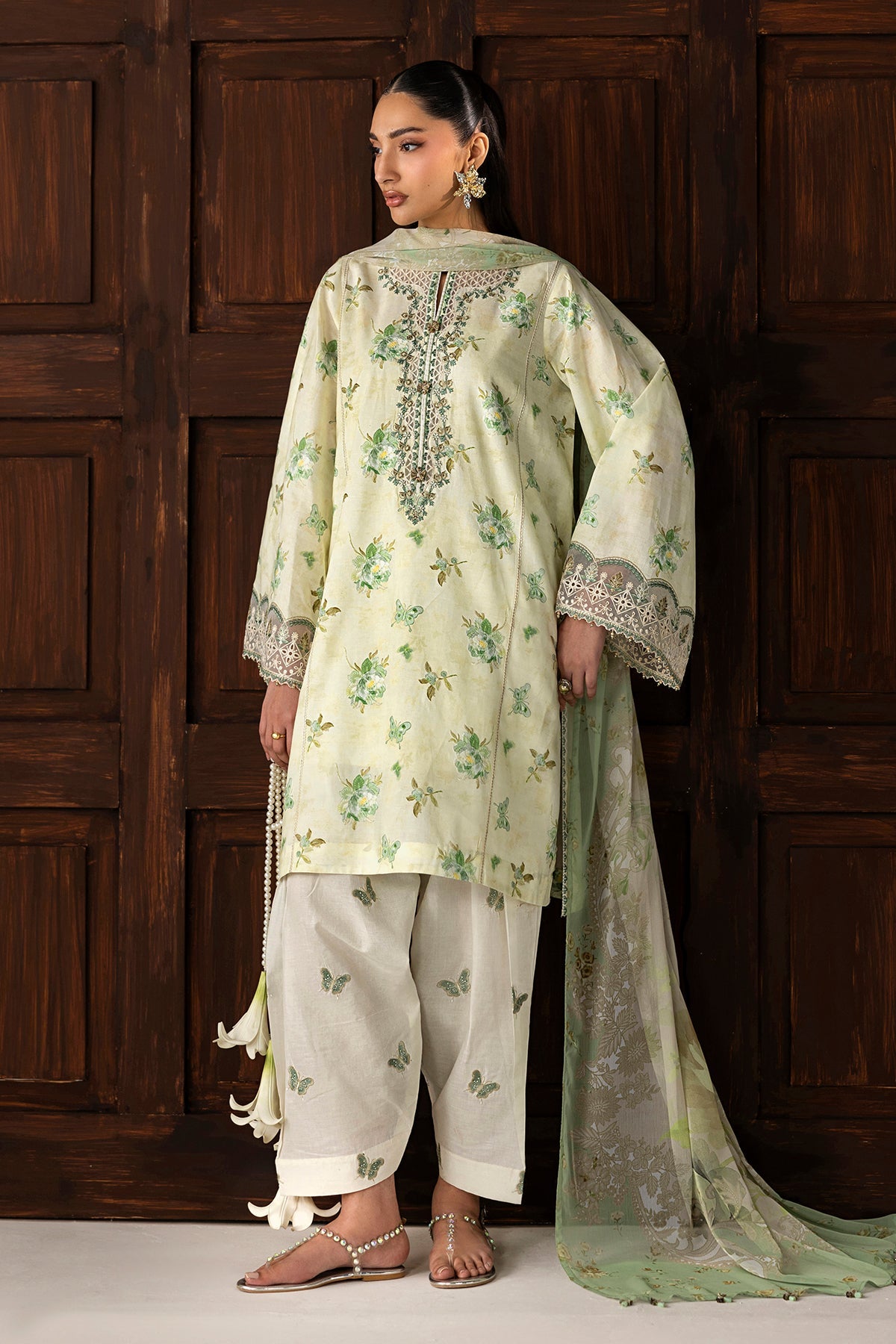 Baroque | Embroidered Lawn | SF-4420