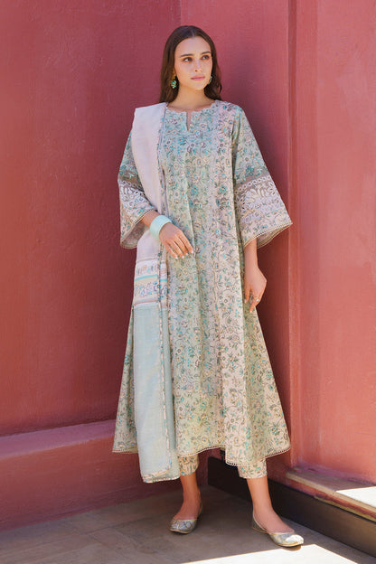 Baroque | Luxury Pret 24 | LAWN UF-577 - House Of Anaya