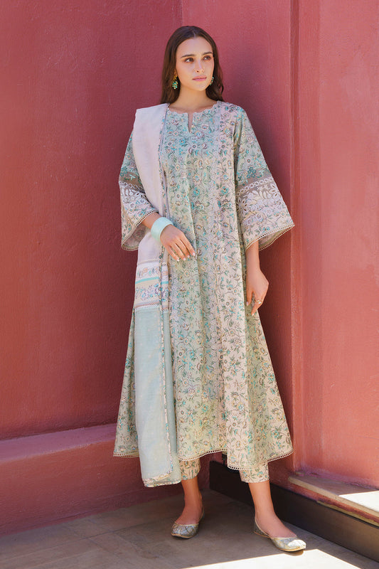 Baroque | Luxury Pret 24 | LAWN UF-577 - House Of Anaya