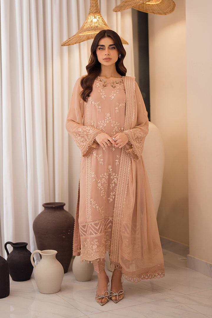 Azure | Ensembles Embroidered Formals | Beige Bliss - House Of Anaya