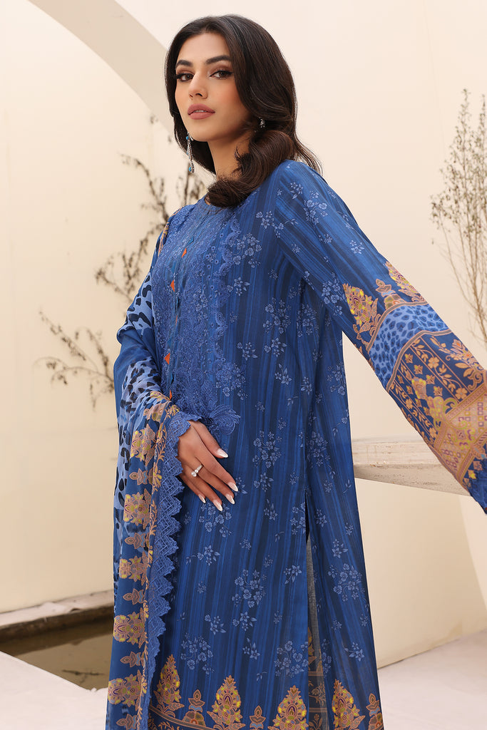 Charizma | Naranji Embroidered Lawn 24 | CN4-005 - House of Zarish