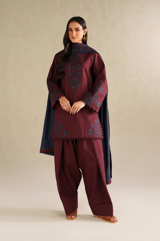 Iznik | Winter Chapter 25 | UE-592 Printed Khaddar