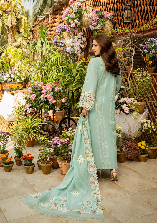 Elaf Premium | Luxury Lawn 25 | ELM-7A ZARAFSHAN