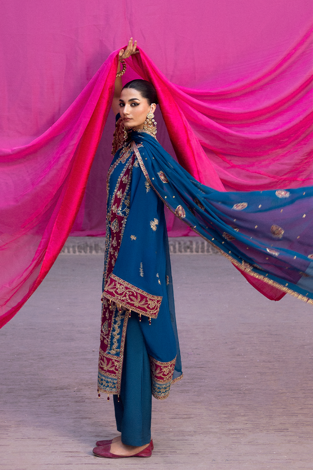 Emaan Adeel I The Empress Wedding Formals I VELANIS