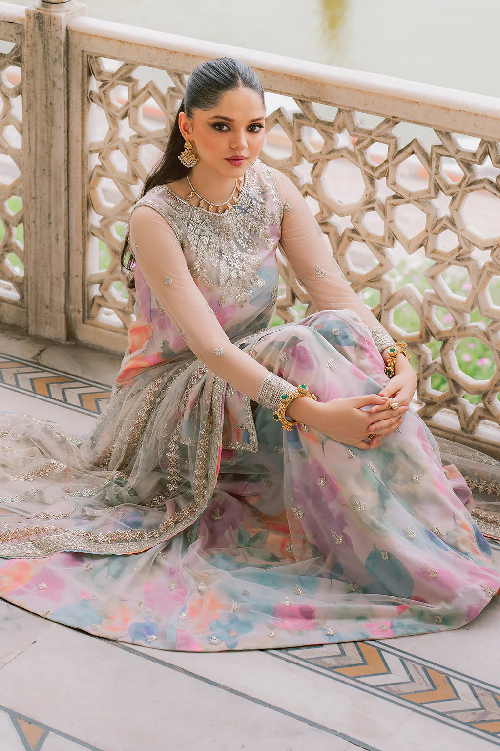 Iznik | Exclusive Formals | UE-312 Printed Georgette