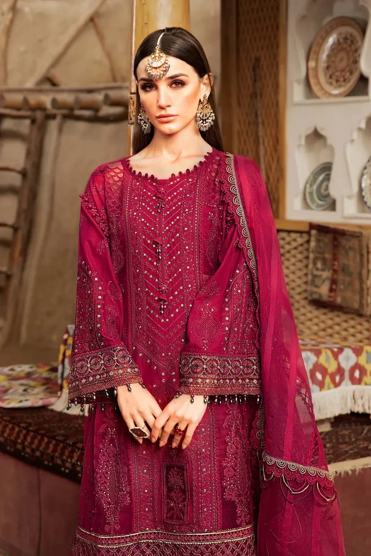 Maria B | Luxury Lawn | D-2311-B - House Of Anaya