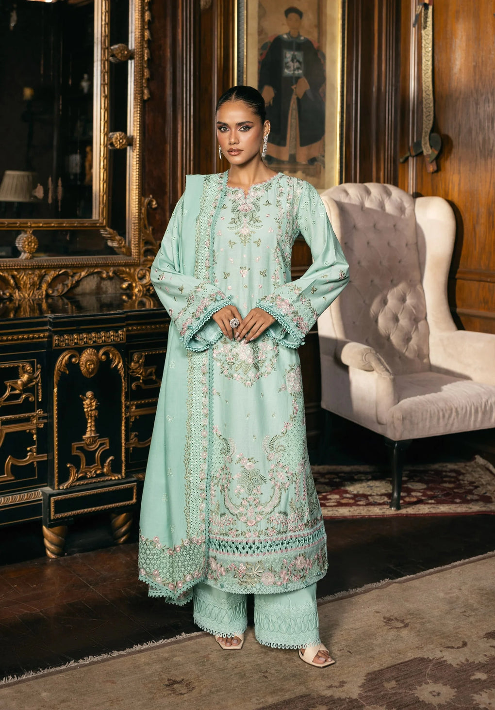 Elaf Premium | Luxury Winter 25 | EWK-5B FLORAZURE