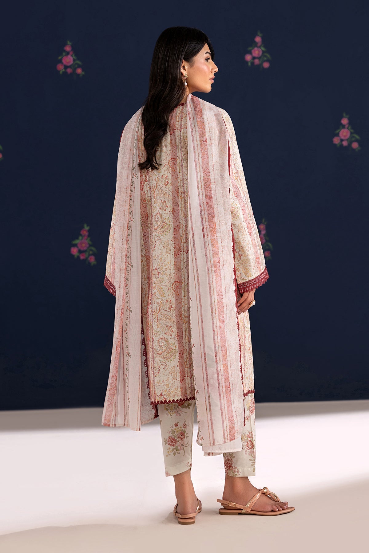 Baroque | Embroidered Lawn | SF-4457