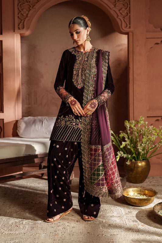 IZNIK | Raagni Velvet Formals | IV-61 Embroidered Velvet