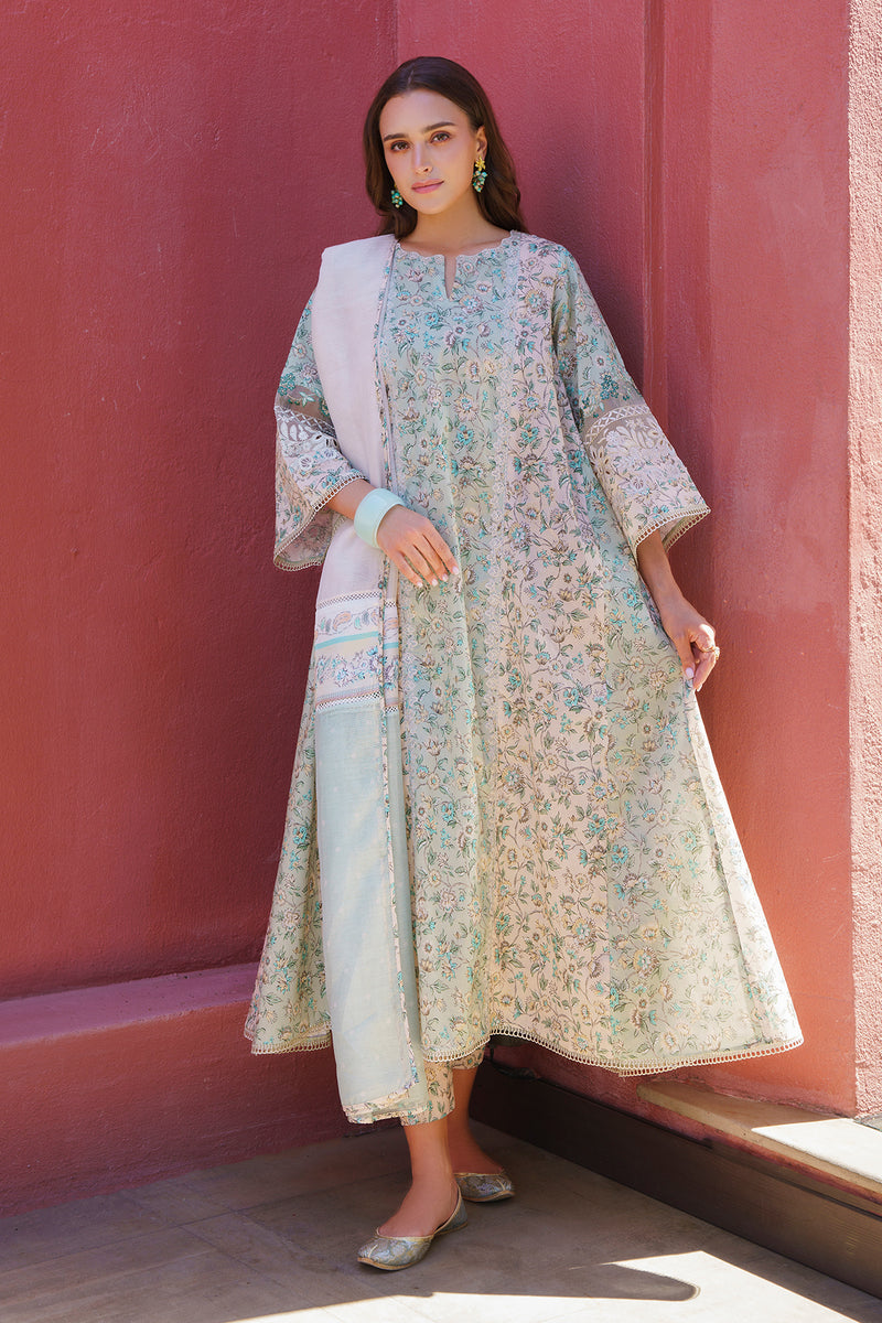 Baroque | Luxury Pret 24 | LAWN UF-577 - House Of Anaya