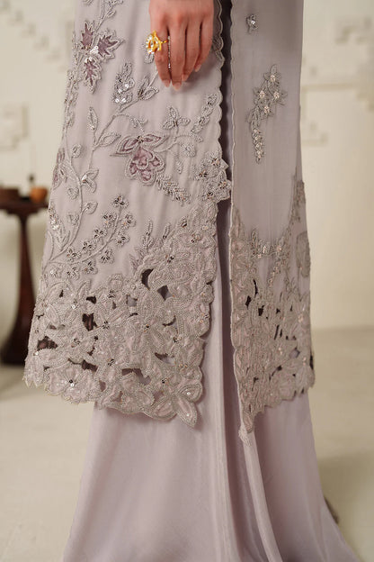Iznik | Festive Formals | UE-618 Embroidered Chiffon