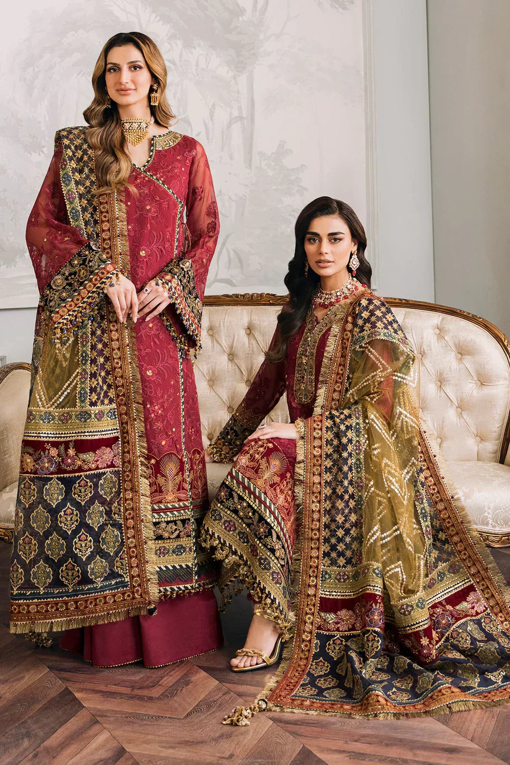 Baroque | Chantelle Embroidered Collection | CH12-07 - House Of Anaya