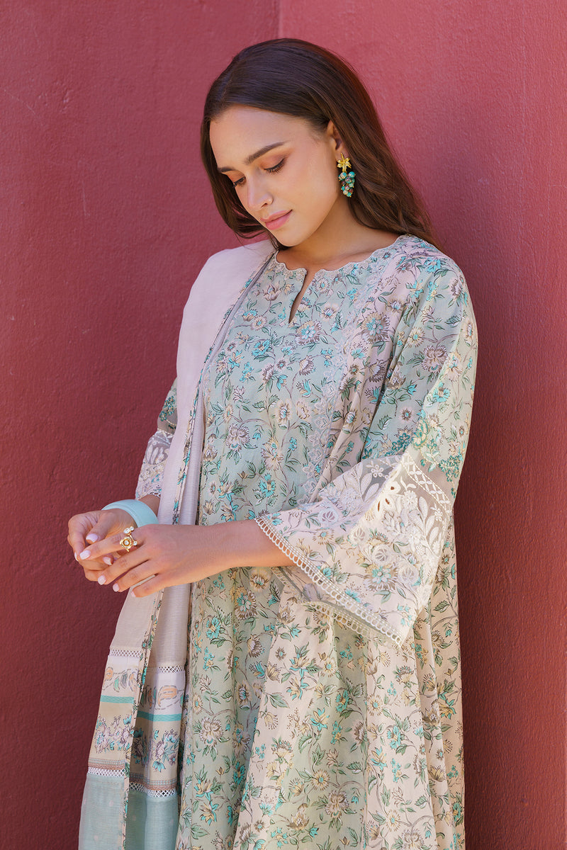 Baroque | Luxury Pret 24 | LAWN UF-577 - House Of Anaya