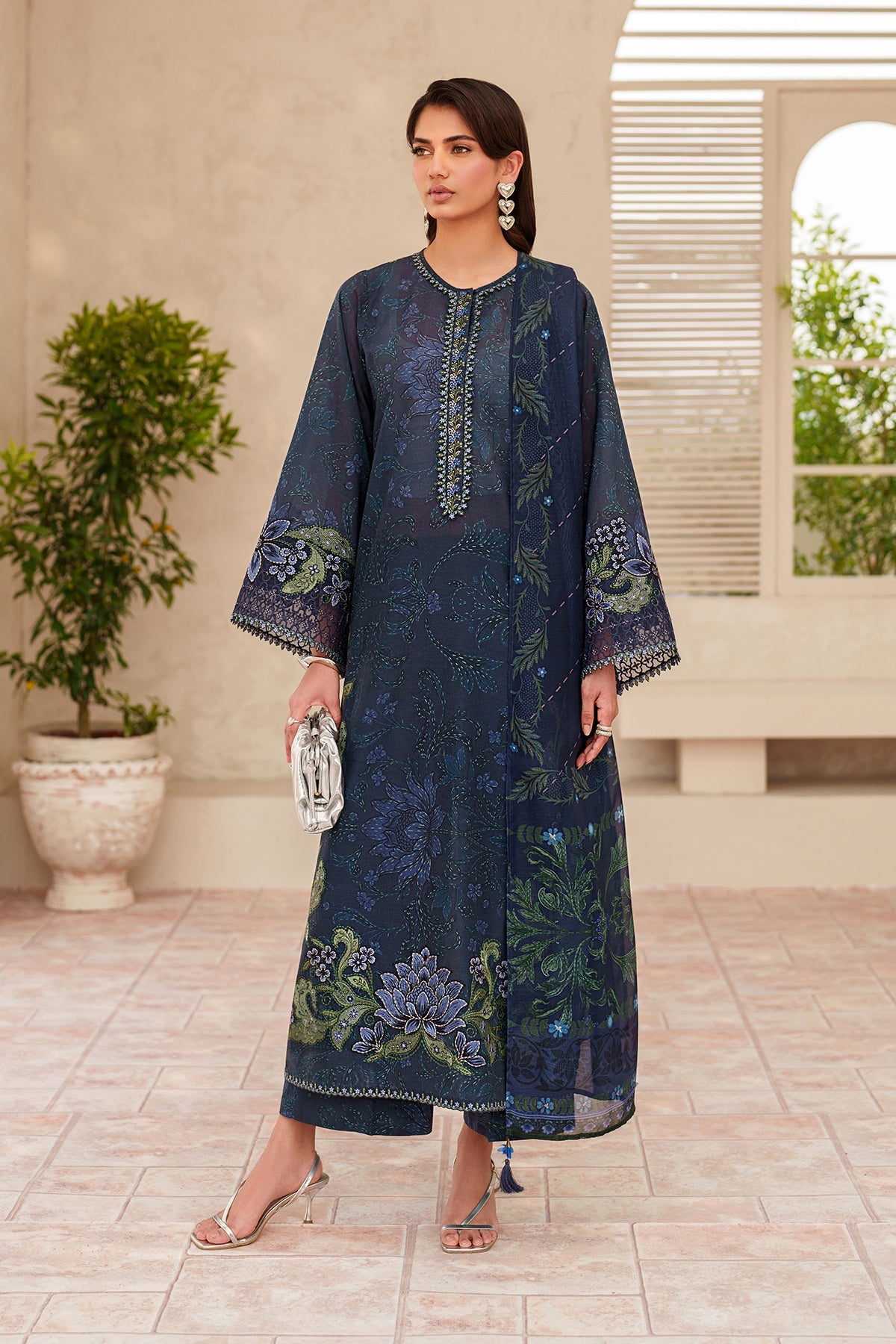 Baroque | Embroidered Lawn | SF-4404
