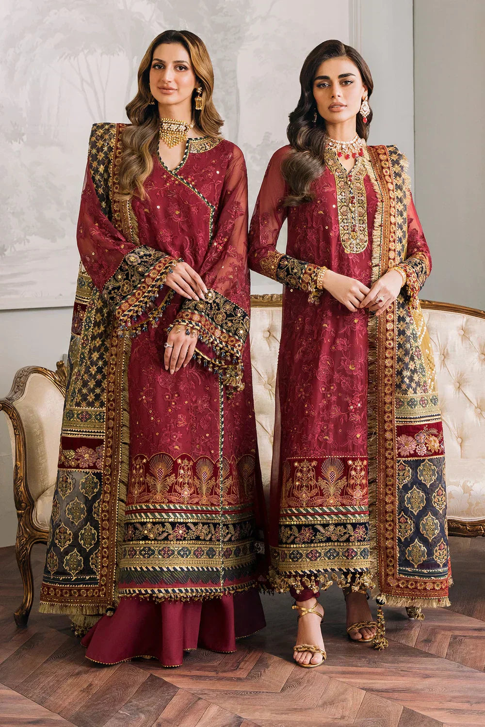 Baroque | Chantelle Embroidered Collection | CH12-07 - House Of Anaya