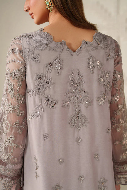 Iznik | Festive Formals | UE-618 Embroidered Chiffon