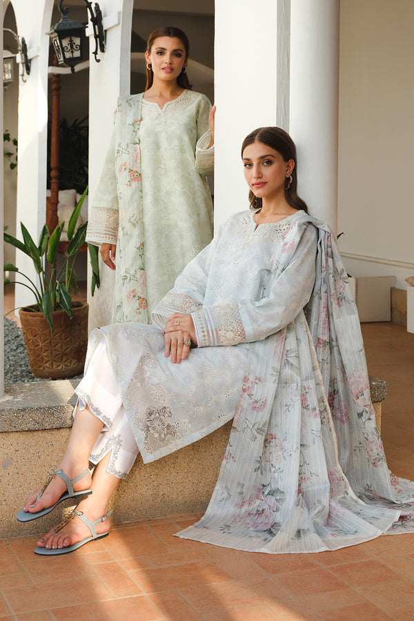 Baroque | Luxury Pret 24 | LAWN UF-658 - House Of Anaya
