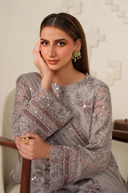 Iznik | Festive Formals | UE-618 Embroidered Chiffon