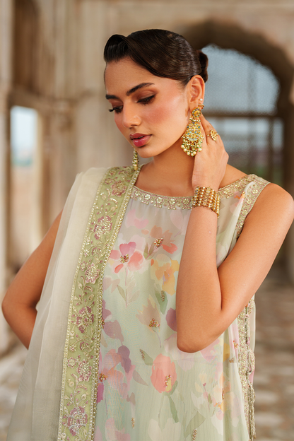 Iznik | Exclusive Formals | UE-549  Printed Chiffon