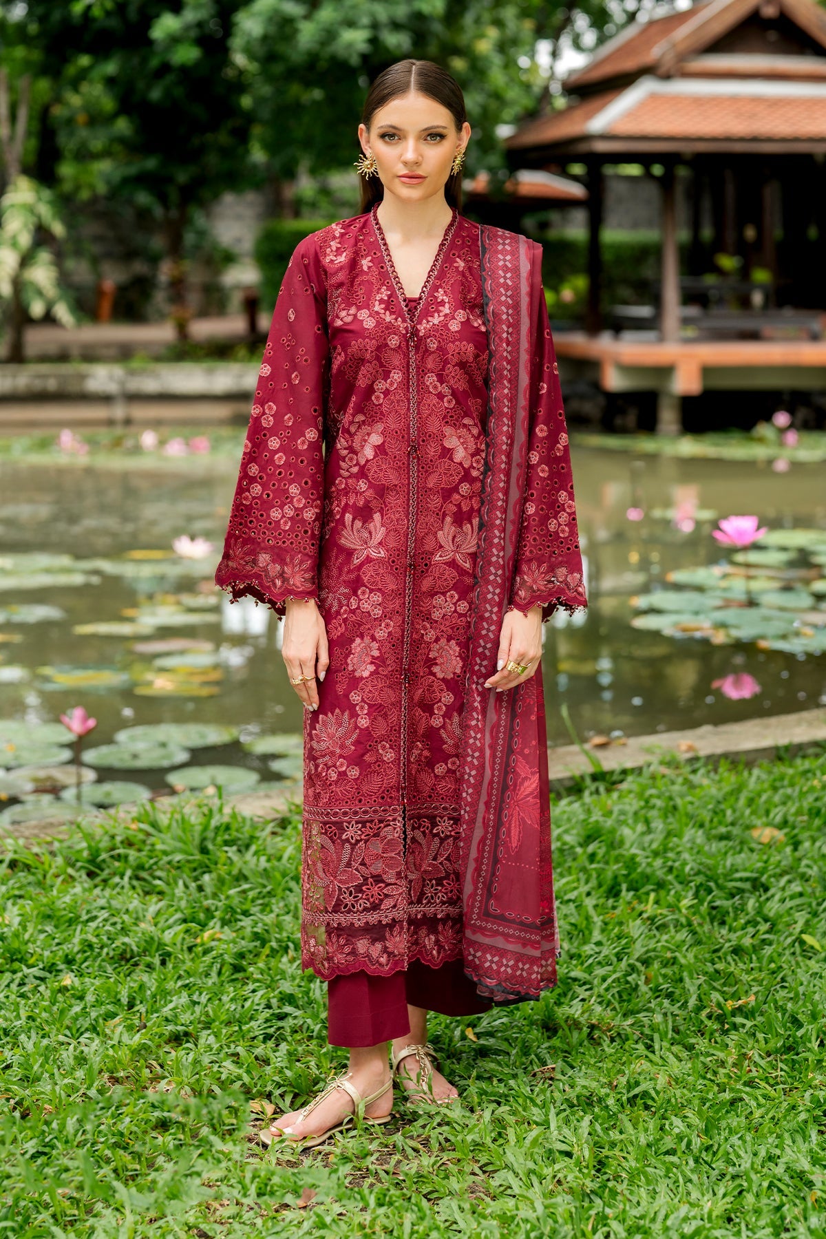 Baroque | Embroidered Lawn | SF-4271