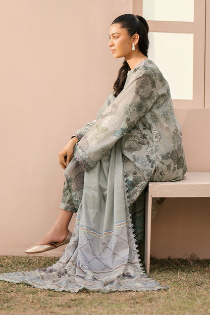 Baroque | Luxury Pret 24 | LAWN UF-605 - House Of Anaya