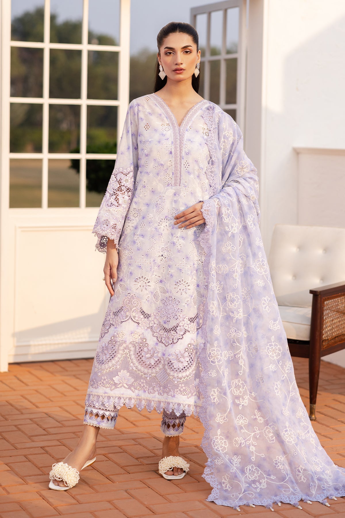 Baroque | Embroidered Lawn | SF-4149