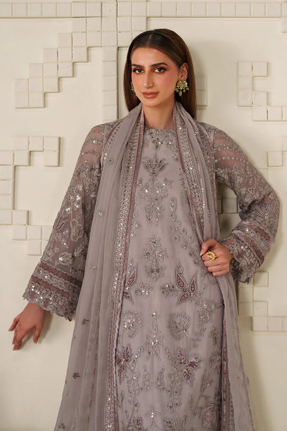 Iznik | Festive Formals | UE-618 Embroidered Chiffon