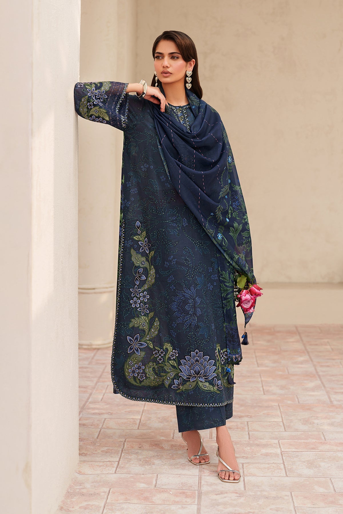 Baroque | Embroidered Lawn | SF-4404