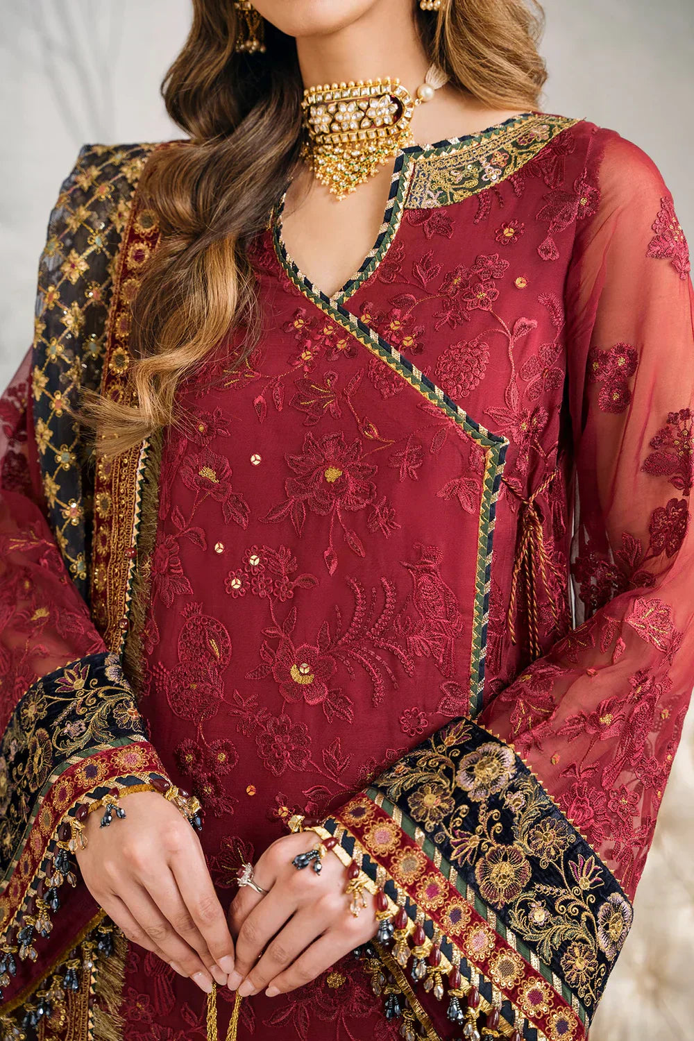 Baroque | Chantelle Embroidered Collection | CH12-07 - House Of Anaya