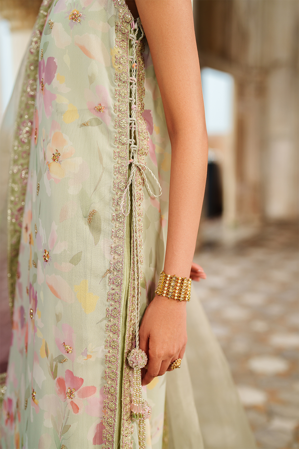 Iznik | Exclusive Formals | UE-549  Printed Chiffon