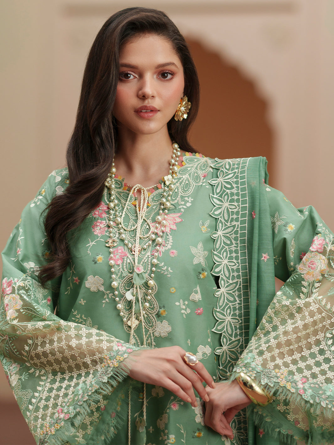 Bin Ilyas | Mashriq Luxury Lawn 26 | D-117-A
