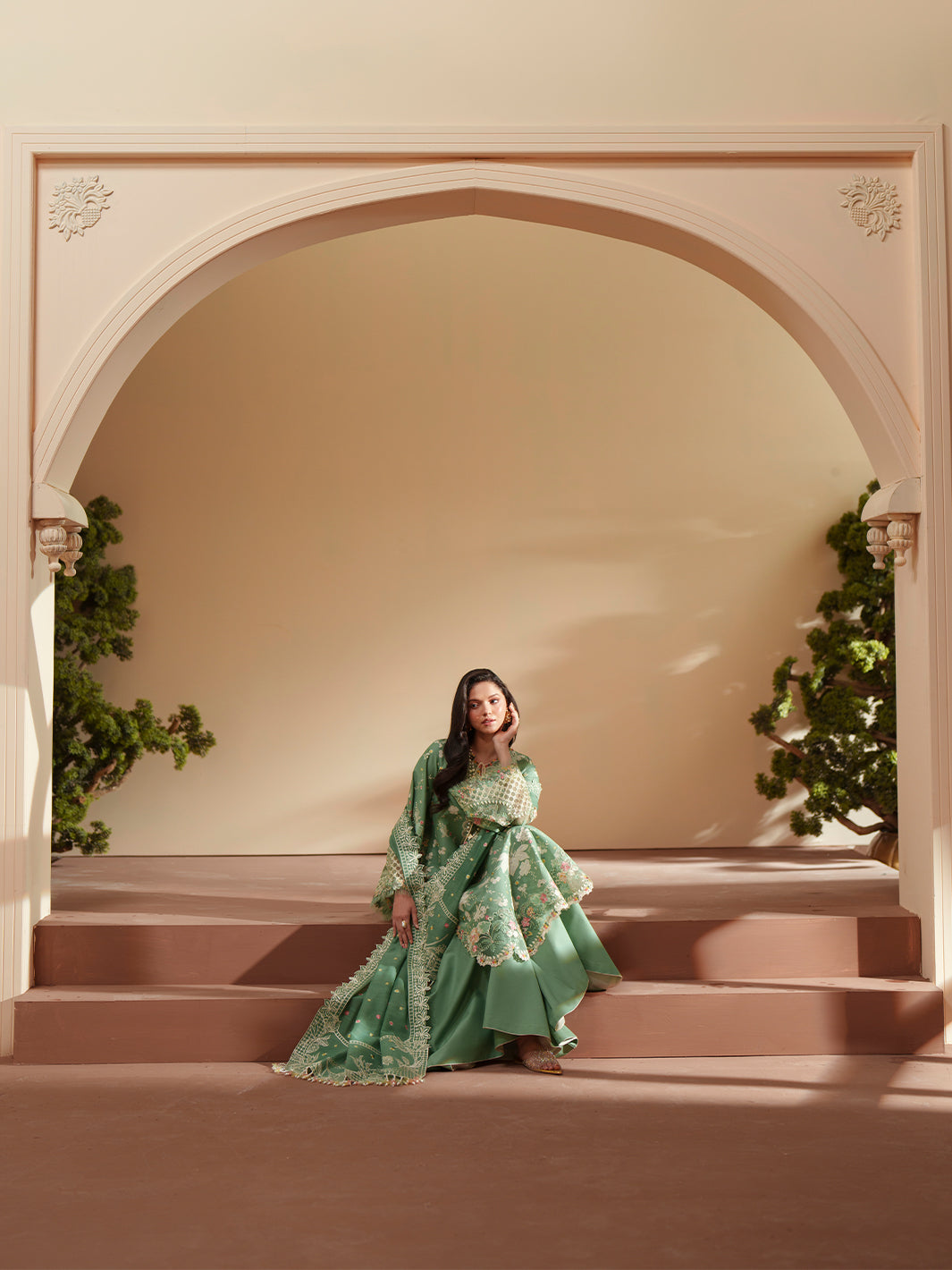 Bin Ilyas | Mashriq Luxury Lawn 26 | D-117-A