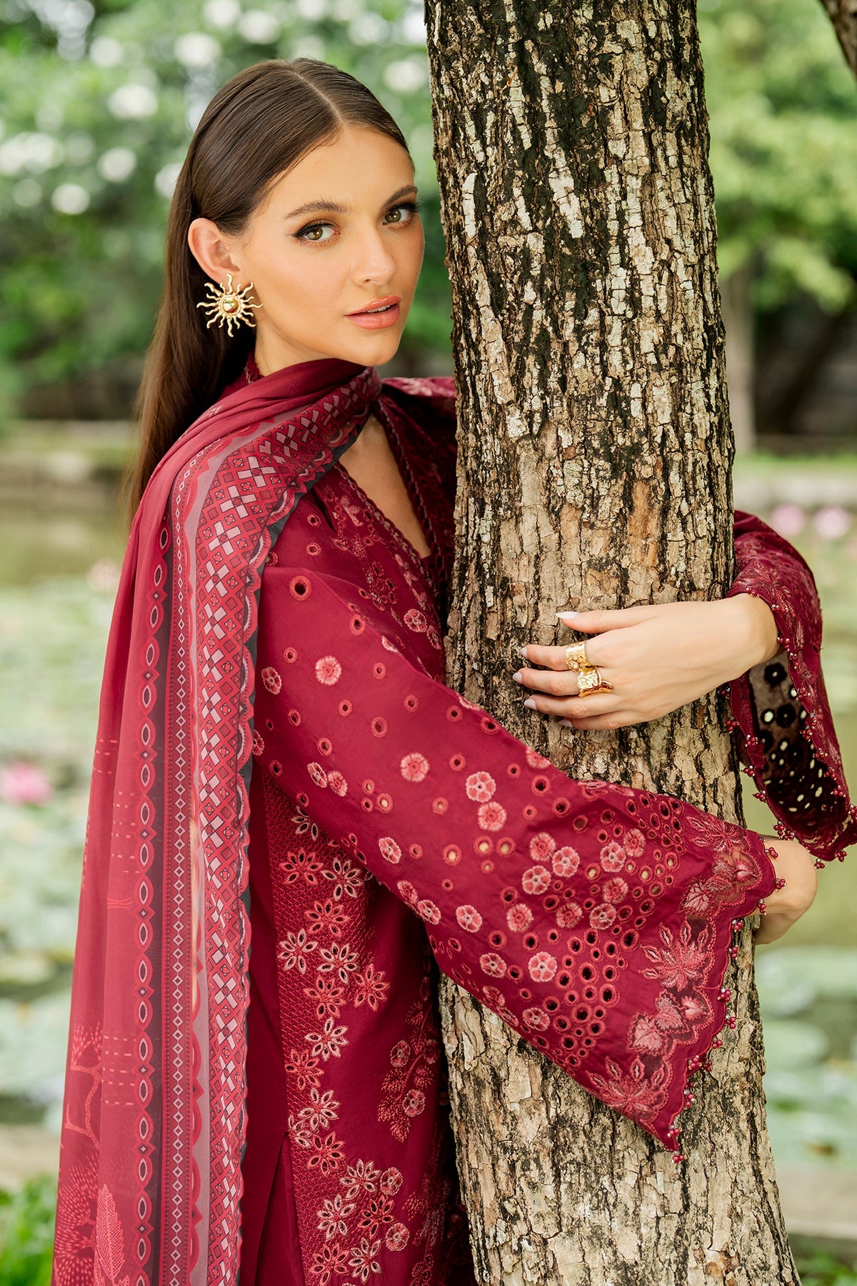 Baroque | Embroidered Lawn | SF-4271