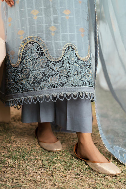 Baroque | Luxury Pret 24 | JACQUARD LAWN UF-606 - House Of Anaya