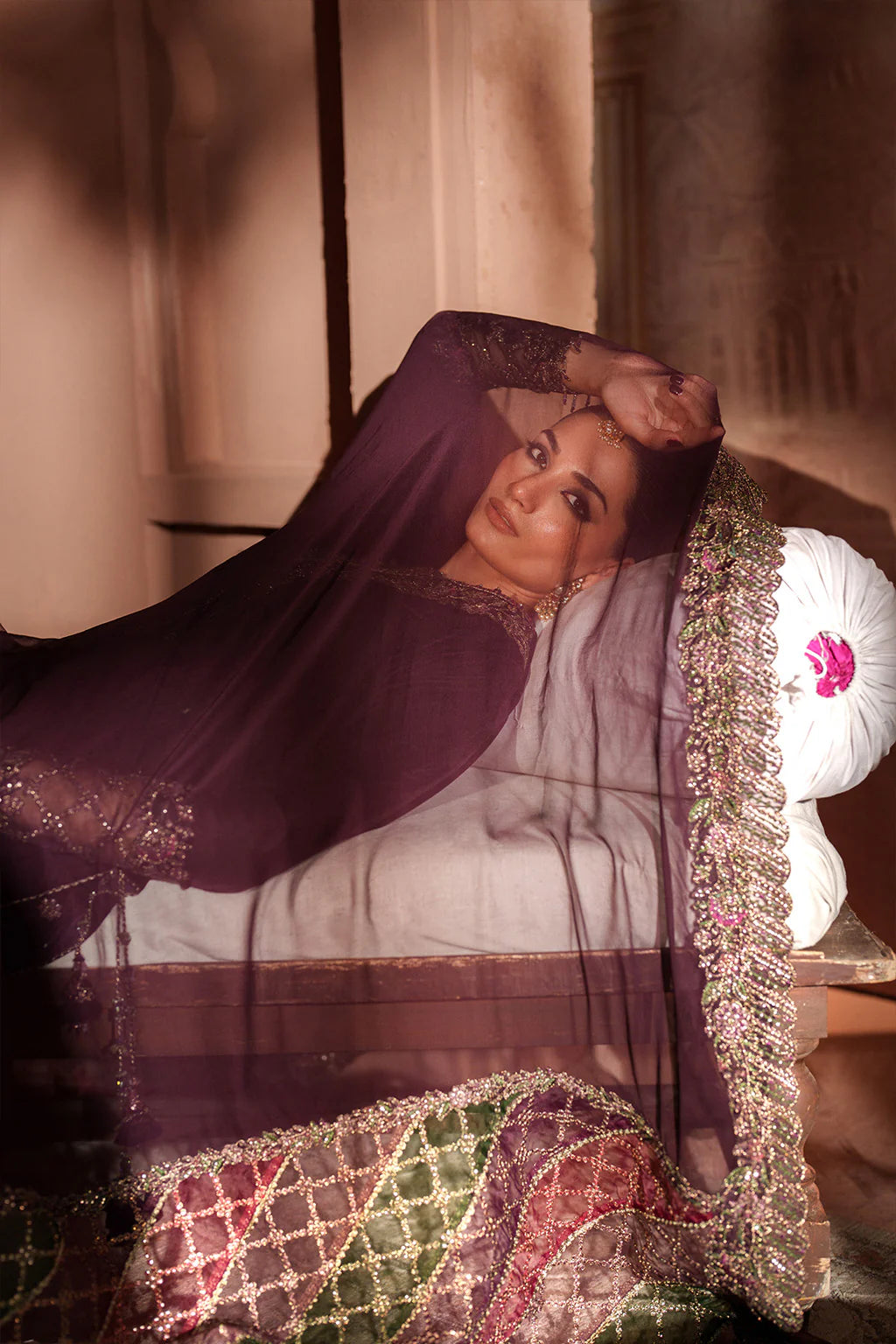 IZNIK | Raagni Velvet Formals | IV-61 Embroidered Velvet