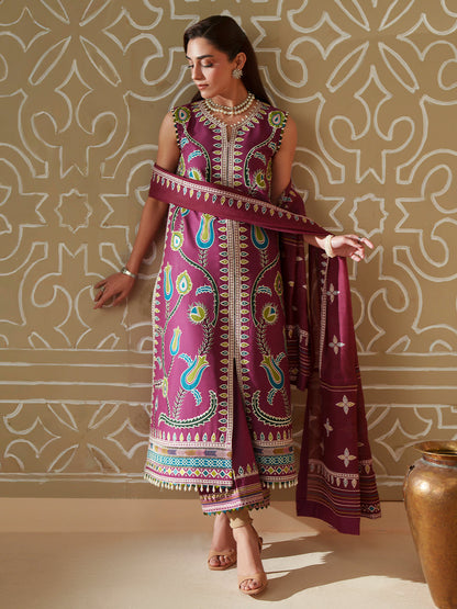 Bin Ilyas | Mashriq Luxury Lawn 26 | D-118-A