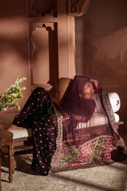 IZNIK | Raagni Velvet Formals | IV-61 Embroidered Velvet